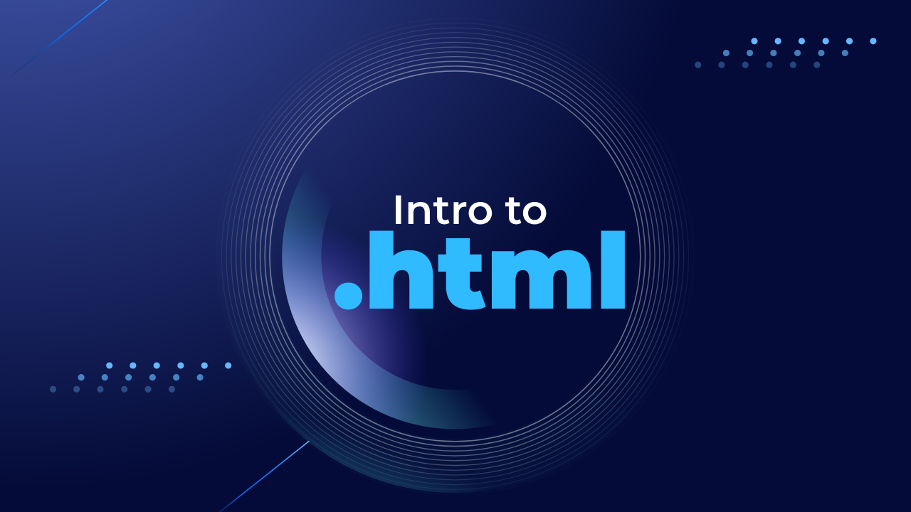 Introduction to HTML