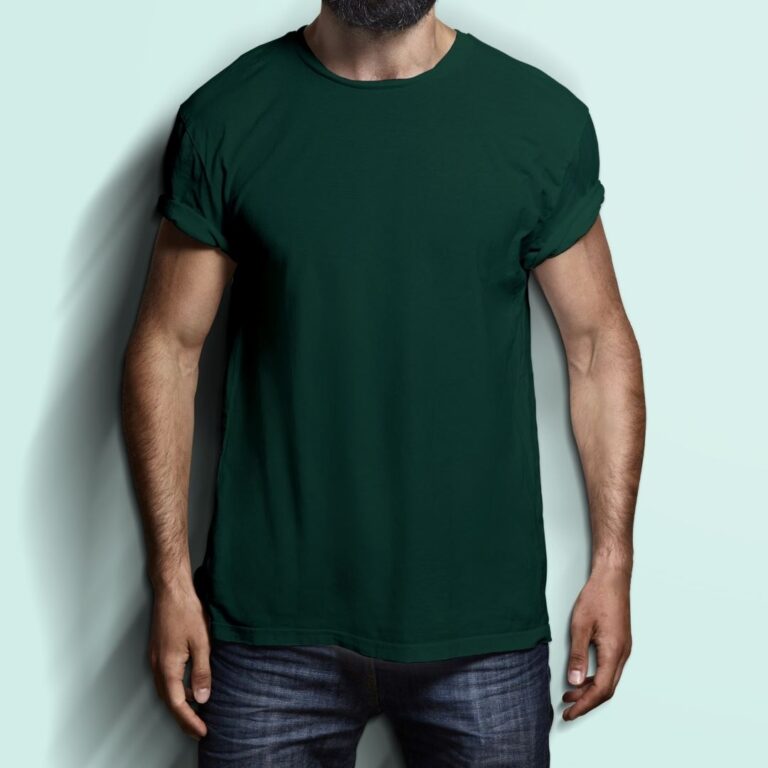 Alpha Green Half Sleeve T-Shirt for Men